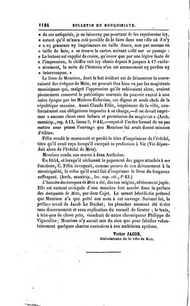 Bulletin du Bouquiniste