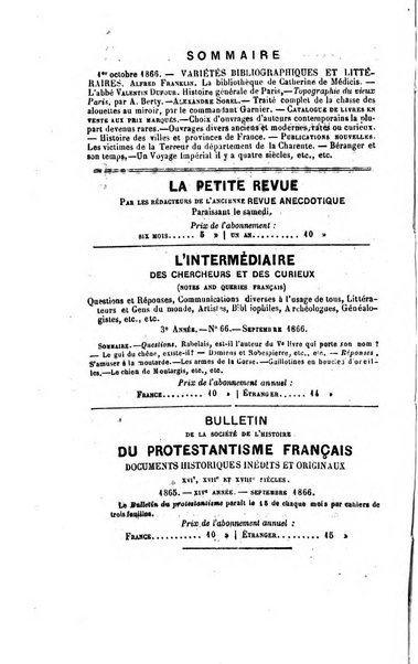 Bulletin du Bouquiniste