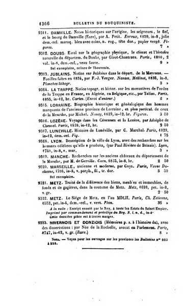 Bulletin du Bouquiniste