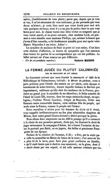 Bulletin du Bouquiniste