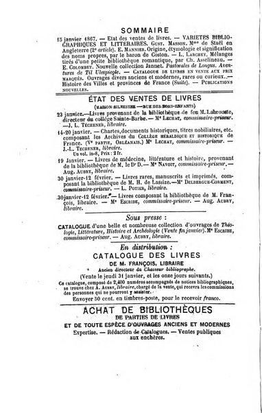 Bulletin du Bouquiniste