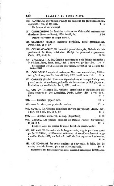 Bulletin du Bouquiniste