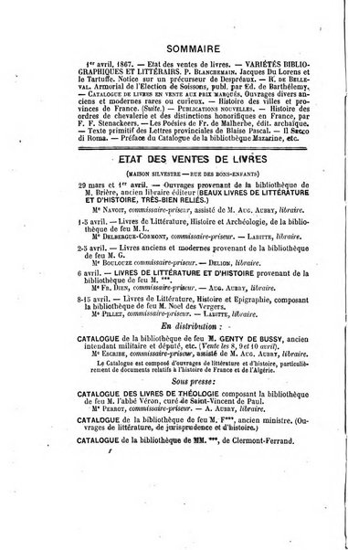 Bulletin du Bouquiniste