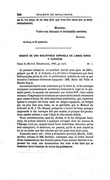 Bulletin du Bouquiniste