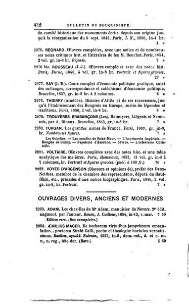 Bulletin du Bouquiniste