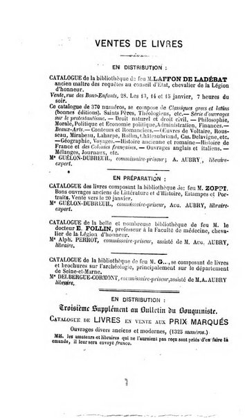 Bulletin du Bouquiniste