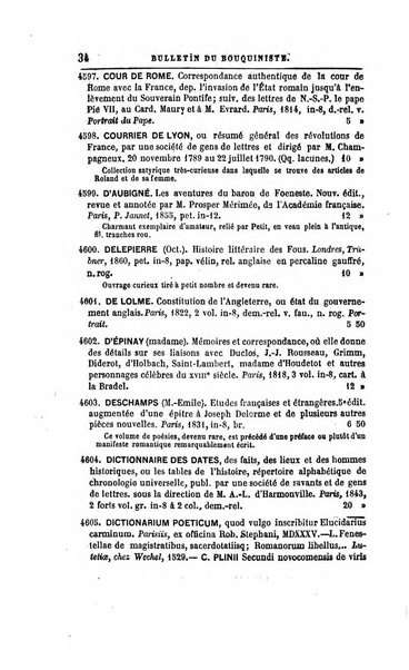 Bulletin du Bouquiniste