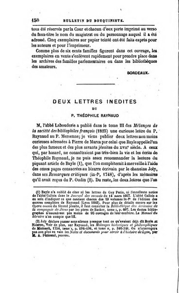 Bulletin du Bouquiniste