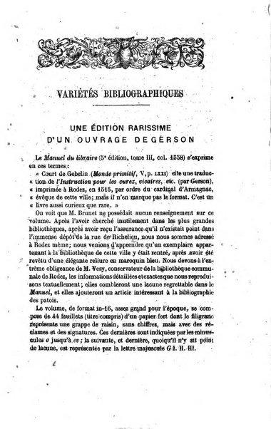 Bulletin du Bouquiniste