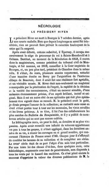 Bulletin du Bouquiniste