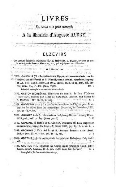 Bulletin du Bouquiniste