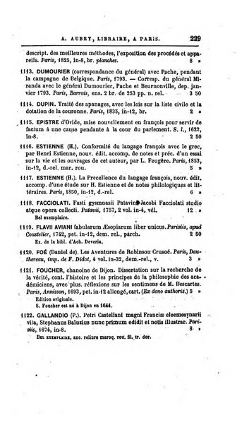 Bulletin du Bouquiniste