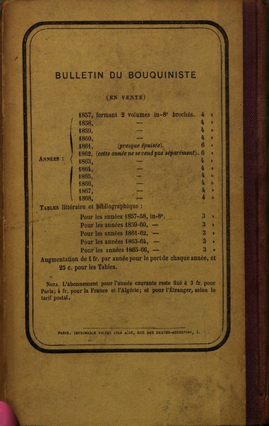 Bulletin du Bouquiniste