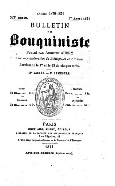 Bulletin du Bouquiniste