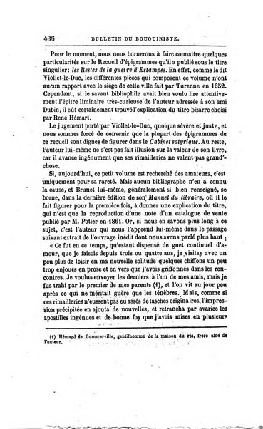 Bulletin du Bouquiniste