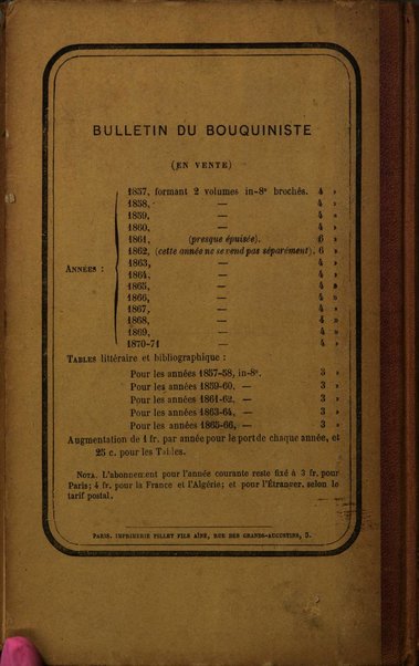 Bulletin du Bouquiniste