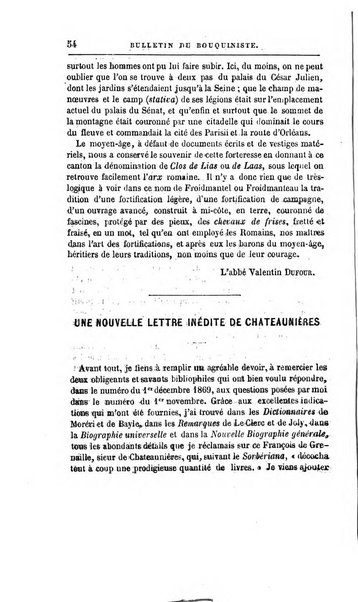 Bulletin du Bouquiniste