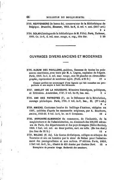 Bulletin du Bouquiniste