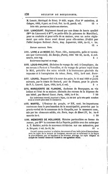 Bulletin du Bouquiniste