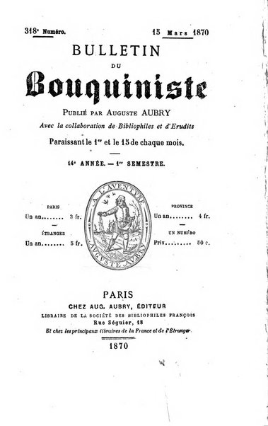 Bulletin du Bouquiniste