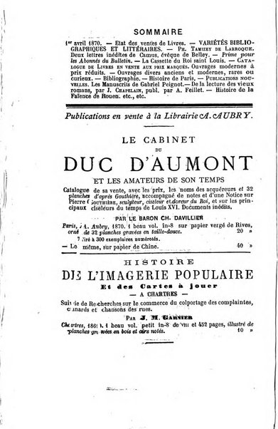 Bulletin du Bouquiniste