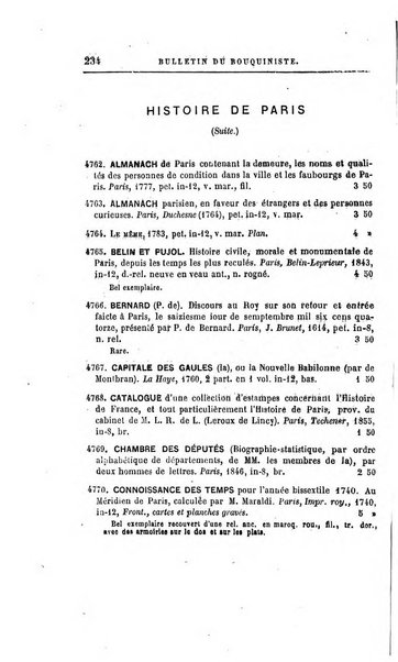 Bulletin du Bouquiniste