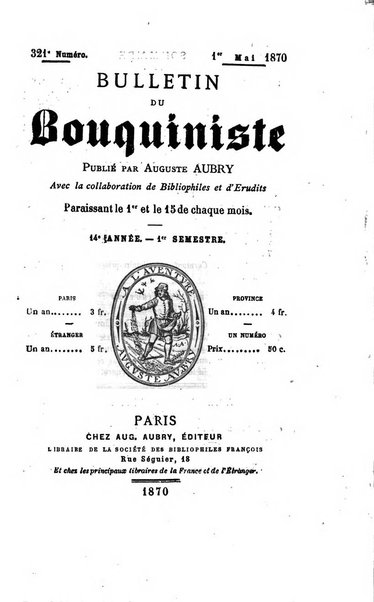 Bulletin du Bouquiniste