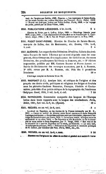 Bulletin du Bouquiniste