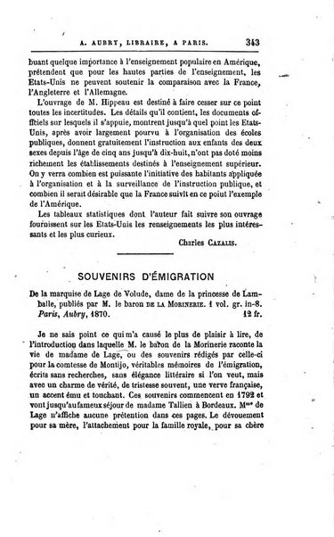 Bulletin du Bouquiniste