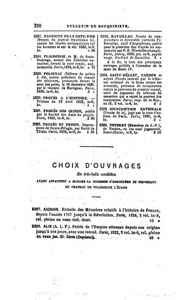 Bulletin du Bouquiniste