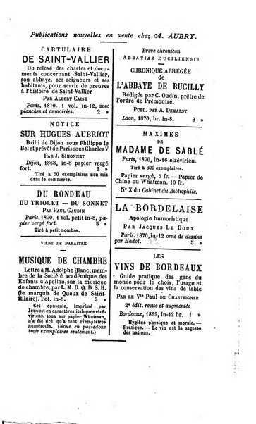 Bulletin du Bouquiniste