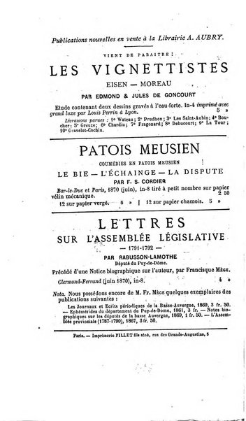 Bulletin du Bouquiniste