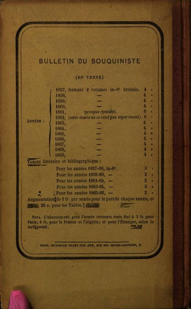 Bulletin du Bouquiniste