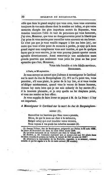 Bulletin du Bouquiniste