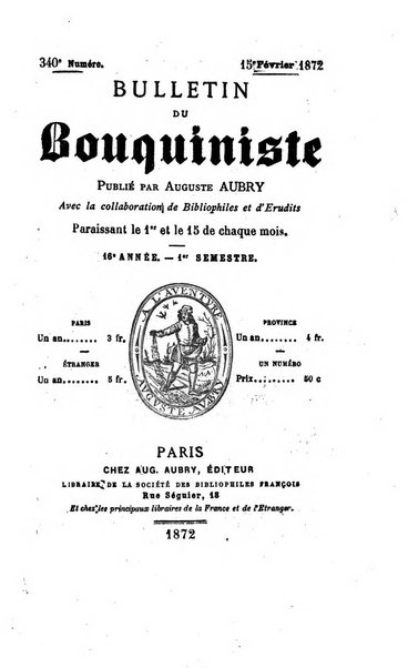 Bulletin du Bouquiniste