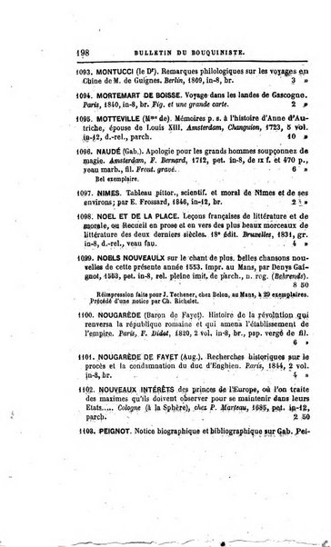 Bulletin du Bouquiniste