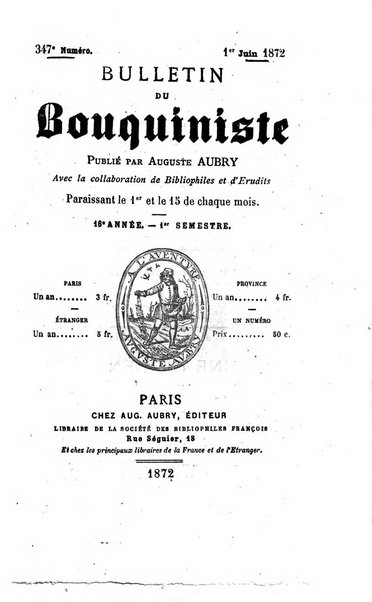 Bulletin du Bouquiniste