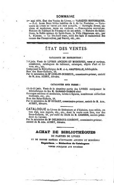 Bulletin du Bouquiniste