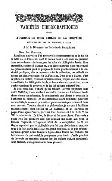 Bulletin du Bouquiniste