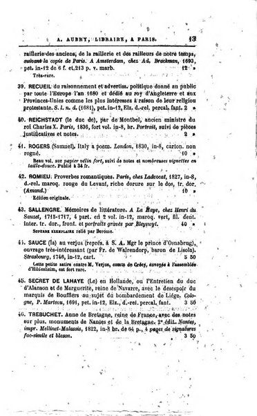 Bulletin du Bouquiniste