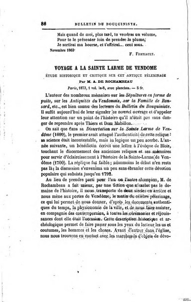 Bulletin du Bouquiniste