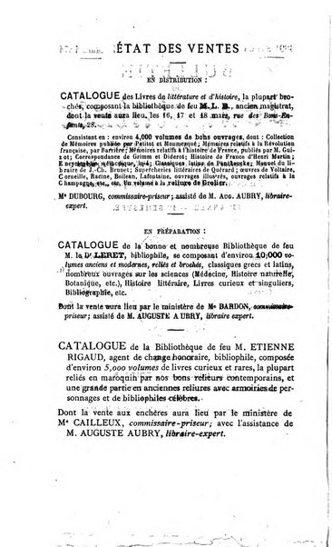 Bulletin du Bouquiniste