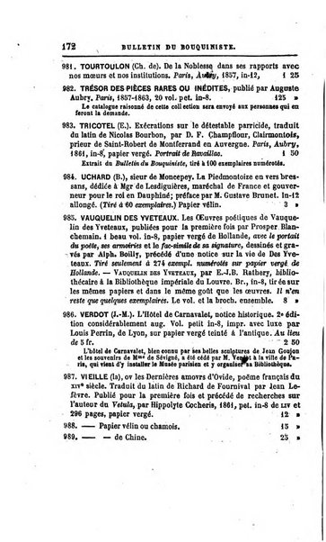 Bulletin du Bouquiniste