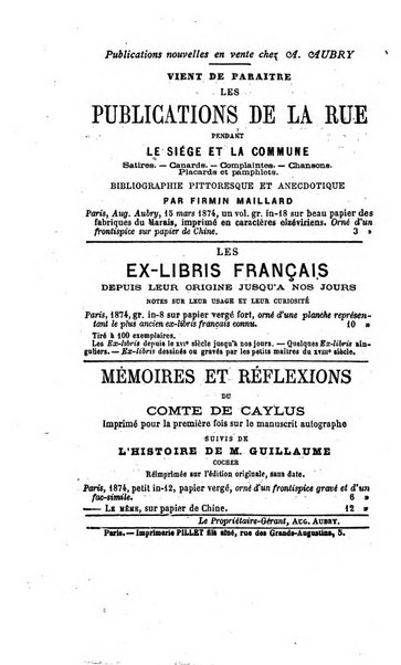 Bulletin du Bouquiniste