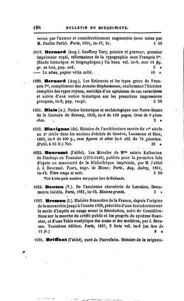 Bulletin du Bouquiniste