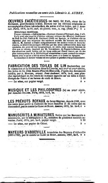 Bulletin du Bouquiniste