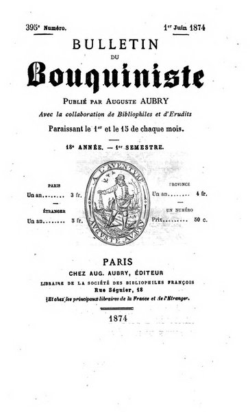 Bulletin du Bouquiniste