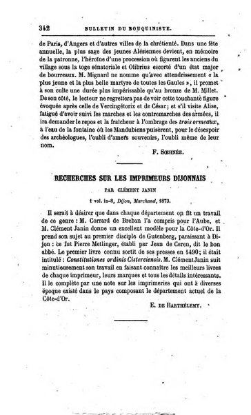 Bulletin du Bouquiniste