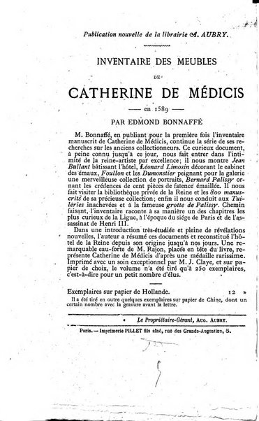 Bulletin du Bouquiniste