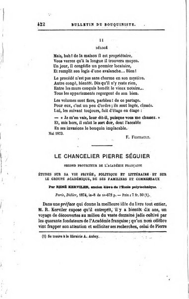 Bulletin du Bouquiniste